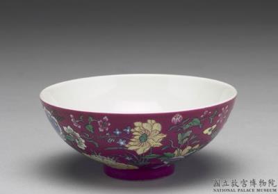 图片[3]-Bowl decorated with flowers of the four seasons in yangcai painted enamels, Qing dynasty, Yongzheng reign (1723-1735)-China Archive